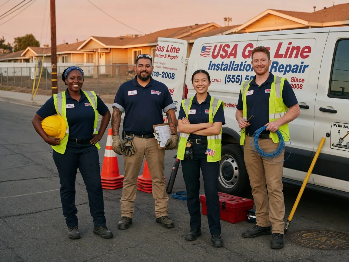 Gas Line Installation company in New Augusta, MS